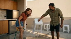 Por qué las banquetas de plástico tienen un hoyito en el centro (y para qué sirve de verdad)